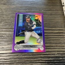 2022 Topps Chrome NPB Tatsuhiro Tamura Refractor #162 Purple Refractor 138/299