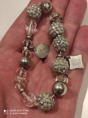 Armband Reminiszenz Kugeln aus massivem Silber