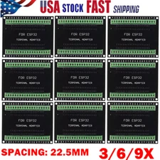3/6/9Pcs For ESP32 GPIO ESP32S Breakout Board Development Board ESP-WROOM-32 HOT