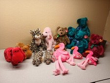 Lot Of 14. TY 4 Beanie Babies  10 Beanie Buddys. All With Tags.