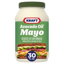 Kraft Mayo with Avocado Oil Reduced Fat Mayonnaise - Classic Creamy