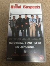 VHS Video Tape - The Usual Suspects