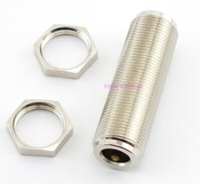 N Female to N Female 2" Bulkhead Adapter Wall Window Feed Through by W5SWL