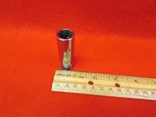 SNAP ON tools 1/2" deep socket 3/8 drive 6 pt- SFS161 - appears new unused