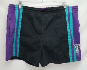 purple swimming shorts