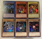 🔥Yugioh Egyptian God Cards Set Slifer Obelisk Ra Ultras Yugi Kaiba Joey
