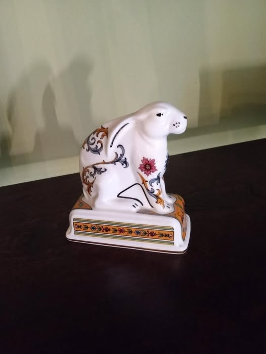 Wedgwood England Bone China Noah’s Ark Collection - Hare / (rabbit) - Vtg 1993