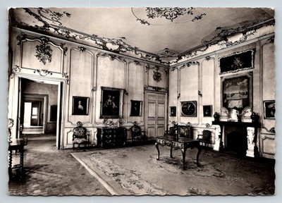 Musée Calvet Avignon France Ornate Room RPPC Real Photo Postcard Estel