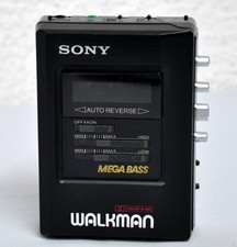 Sony WM B47 Mega registratore a cassette basso Walkman retrò