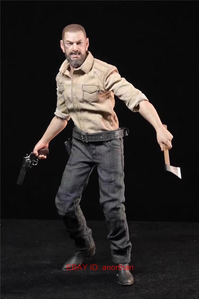 Kraken Studio The Walking Dead Rick Grimes 1/12 Action Figure Toys