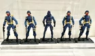 GI Joe 25th COBRA The ENEMY Army Lot Trooper Figure Officer Set 3.75 Classified