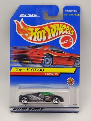 Hot Wheels Mainline 2000 Future Fleet - Ford GT-90 japanische alte Karte - China