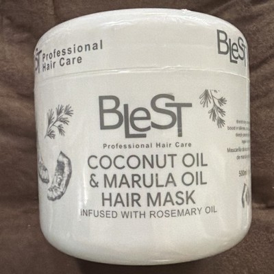 Blest Coconut Marula Oil Hair Mask Rosemary Oil 16.9 Oz