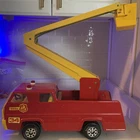 Vintage Late 70's Tonka Snorkel Pumper Fire Truck Pressed Steel