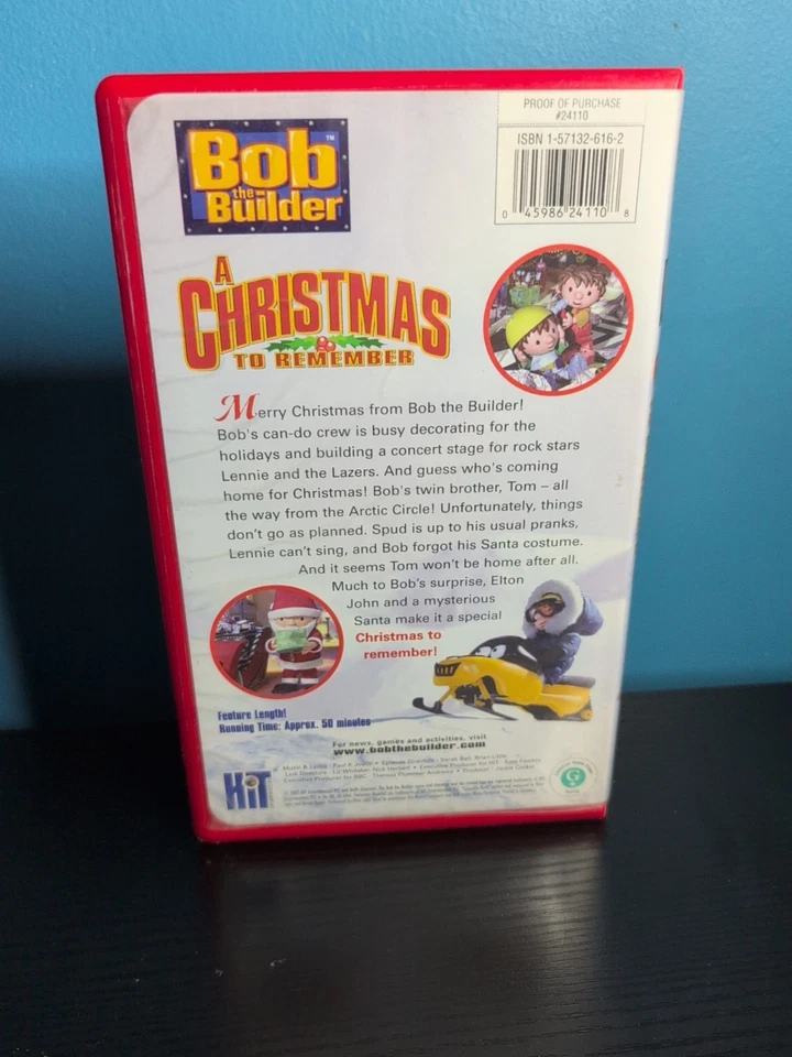 Bob the Builder - A Christmas To Remember (VHS, 2003) - Image 3 of 3