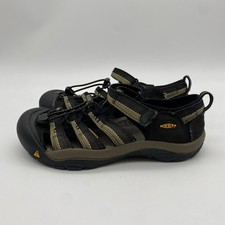 Keen Newport H2 Youth Size 6 Water Hiking Sandals Washable Black Olive