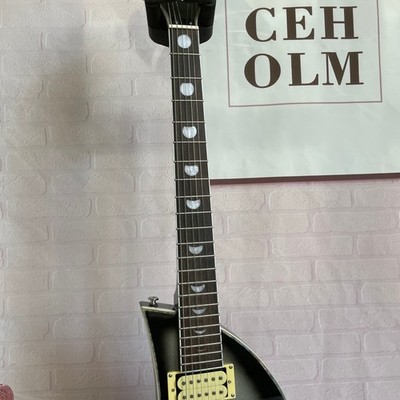 Kawai MS-1000 Moonsault Silver Burst Electric Guitar Open Pickups