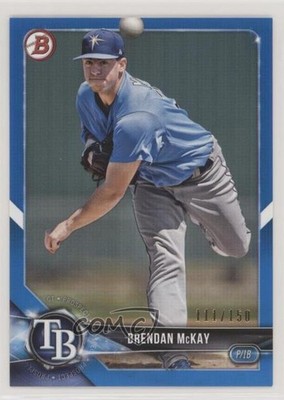 2018 Bowman Draft Blue 111/150 Brendan McKay #BD-100 uu6