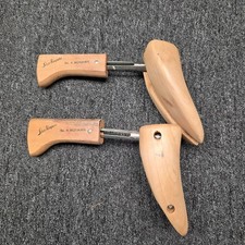 Rochester Shoe Keepers No.4 Mohawk Wooden Shoe Trees Vintage USA Made