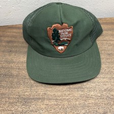 Vintage National Park Service Truckers Hat/ Ball Cap ~ Pre-owned ~ Made in USA