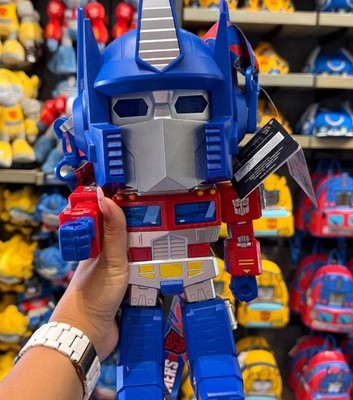 NEW Universal Studios Transformers Robot Optimus Prime  Popcorn Bucket 