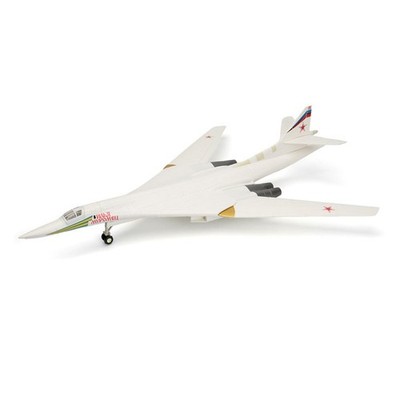 1:100 Russian TU-160 Bomber Model Attack Plane Toy Collectible Aircraft Model