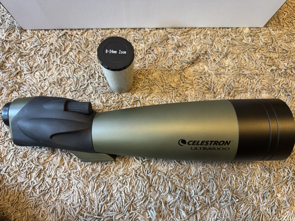 Celestron Ultima 100 22-66x100mm STRAIGHT Zoom Spotting Scope  - Image 3 of 4