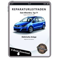 Seat Alhambra 71 2010-2022 Allgemeine Infos Elektrik Reparaturanleitung Ebook