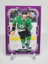 2025-26 O-Pee-Chee Sam Steel Purple #'D 12/49 #437 - Stars