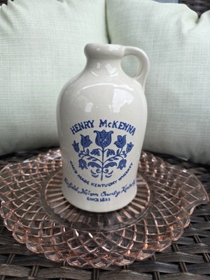 Henry McKenna Stoneware Kentucky Bourbon Whiskey Jug 4/5 Quart,