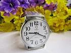 Vintage TIMEX silvertone mens watch Ready to wear or resale New battery # H12