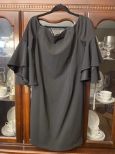 NWT CALVIN KLEIN WOMENS BLACK DRESS SIZE 12 MSRP 149