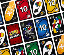 UNO Show 'em No Mercy Card Game for Kids Adults Family Night Parties NEW YEAR