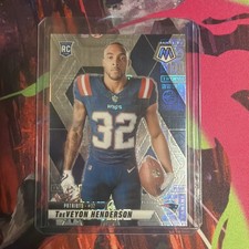 2025 Mosaic Silver Knight Rookie Variations /149 TreVeyon Henderson PATRIOTS