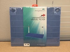 Imagitarium Underwater Gravel Filter for 29 Gallon Aquarium w/ Aeration C6