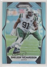 2017 Panini Prizm Light Blue Prizm 38/199 Sheldon Richardson #168 1j6