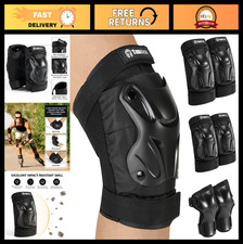 Protective Skating Gear Set - Knee Elbow Pads, Wrist Guards for Roller Skate
