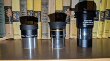 1.25 telescope eyepieces various brands - Set of 3