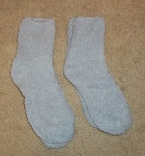 NEW 2 Pair Women's Fluffy Fuzzy Socks Gray NEW