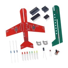 Soldering Practice Kit Handmade Mini Airplane Light Circuit for Party Favors