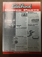 Aw 2569 Advertisement 1994 Edelbrock Power Parts Power Of Design 1 Page