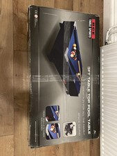 3ft tabletop pool table with balls and accessories