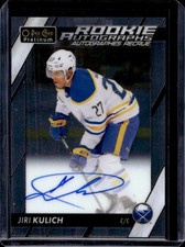 2024-25 O-Pee-Chee Platinum Jiri Kulich 2023-24 Update Rookie Auto #R-KU Sabres