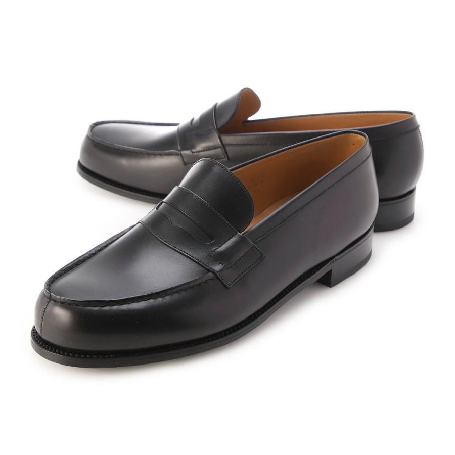 靴 jm weston Signature Loafer 180 8C JM WESTON SIGNATURE LOAFER #180, Width E Black Men's 7 or 8 or 9