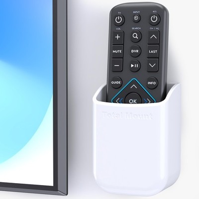 TotalMount Universal Remote Control Holder   Attaches to Wall or Back of TV  ...
