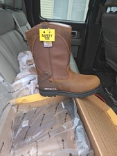 Men's Carhartt Steel Toe Wellington 11 In. Waterproof Boots 10D