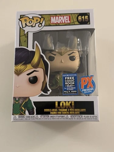 Funko POP! Marvel Loki Exclusive Vinyl Figure #615 PX Previews +protector