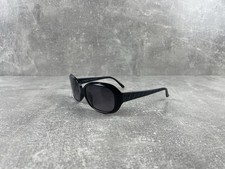 Fendi Black Oval FF Monogram Sunglasses Made in Italy Women s Vintage