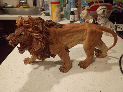 1/6 Scale Jungle king JX-KL001 JxK.Studio Brown African Lion Resin Statue