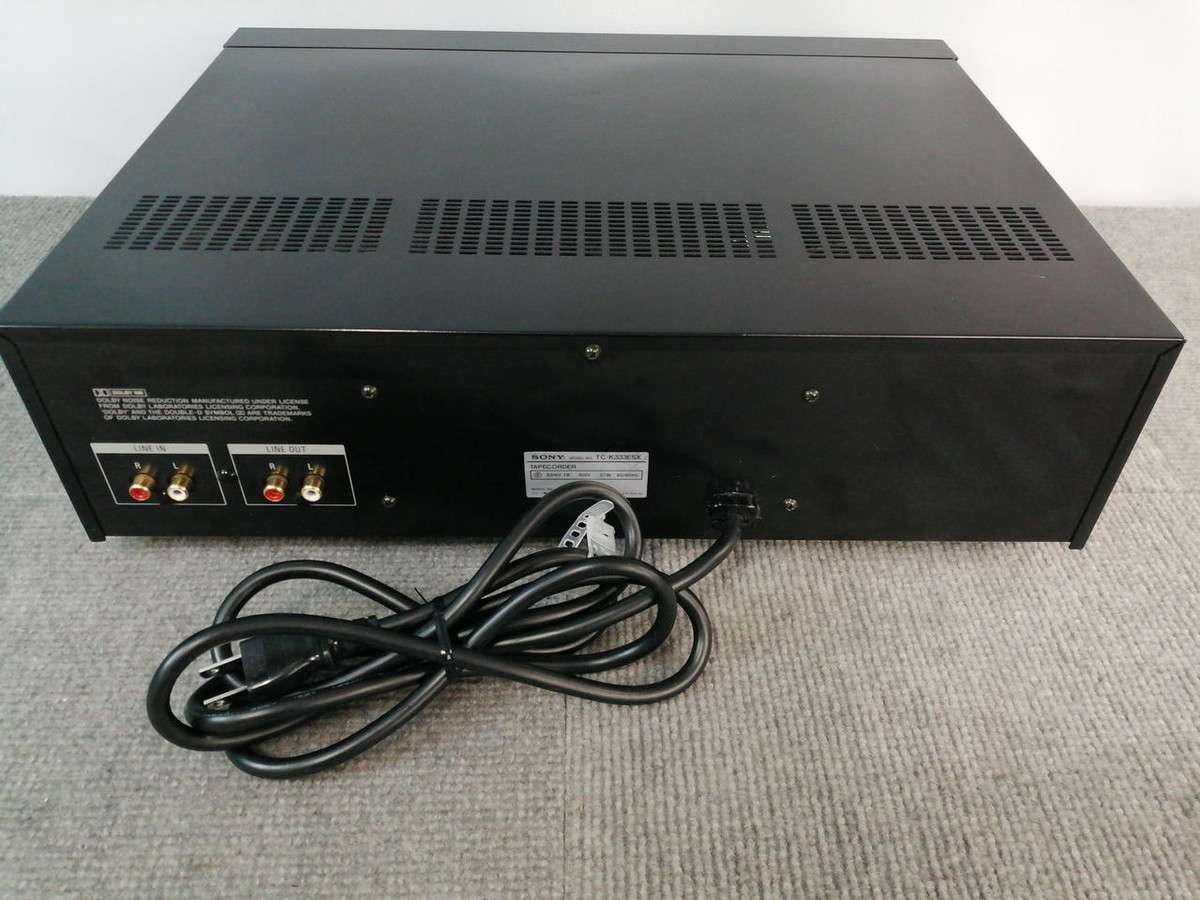 Sony Tc-K333Esx Cassette Deck | eBay Sony Tc-K333Esx Cassette Deck | eBay